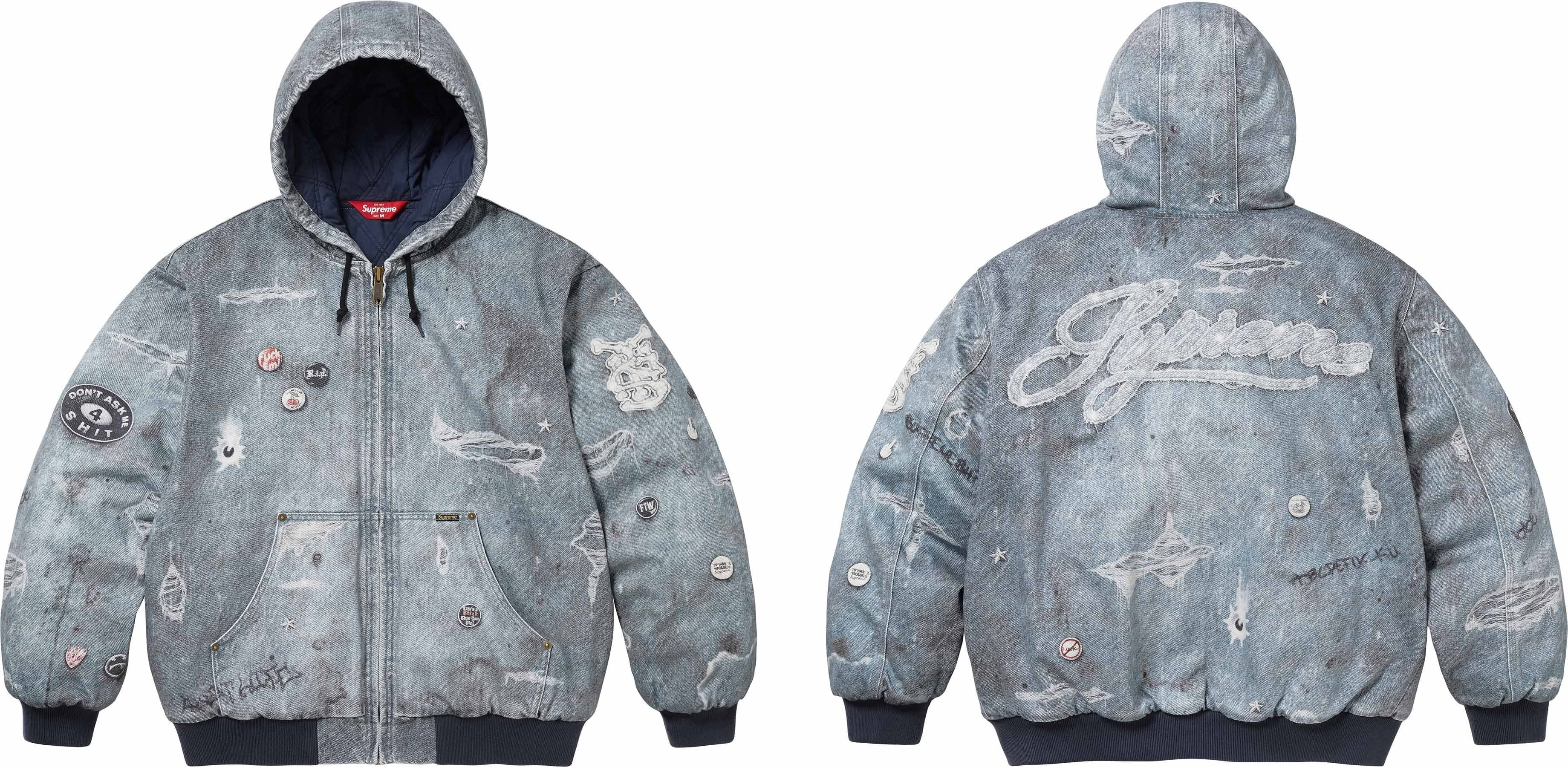 HJR Trompe L'oeil Hooded Work Jacket